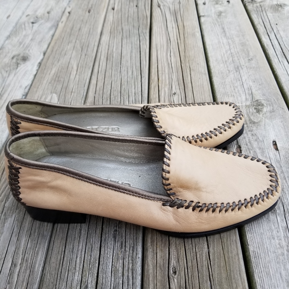 Robert Zur soft leather loafers